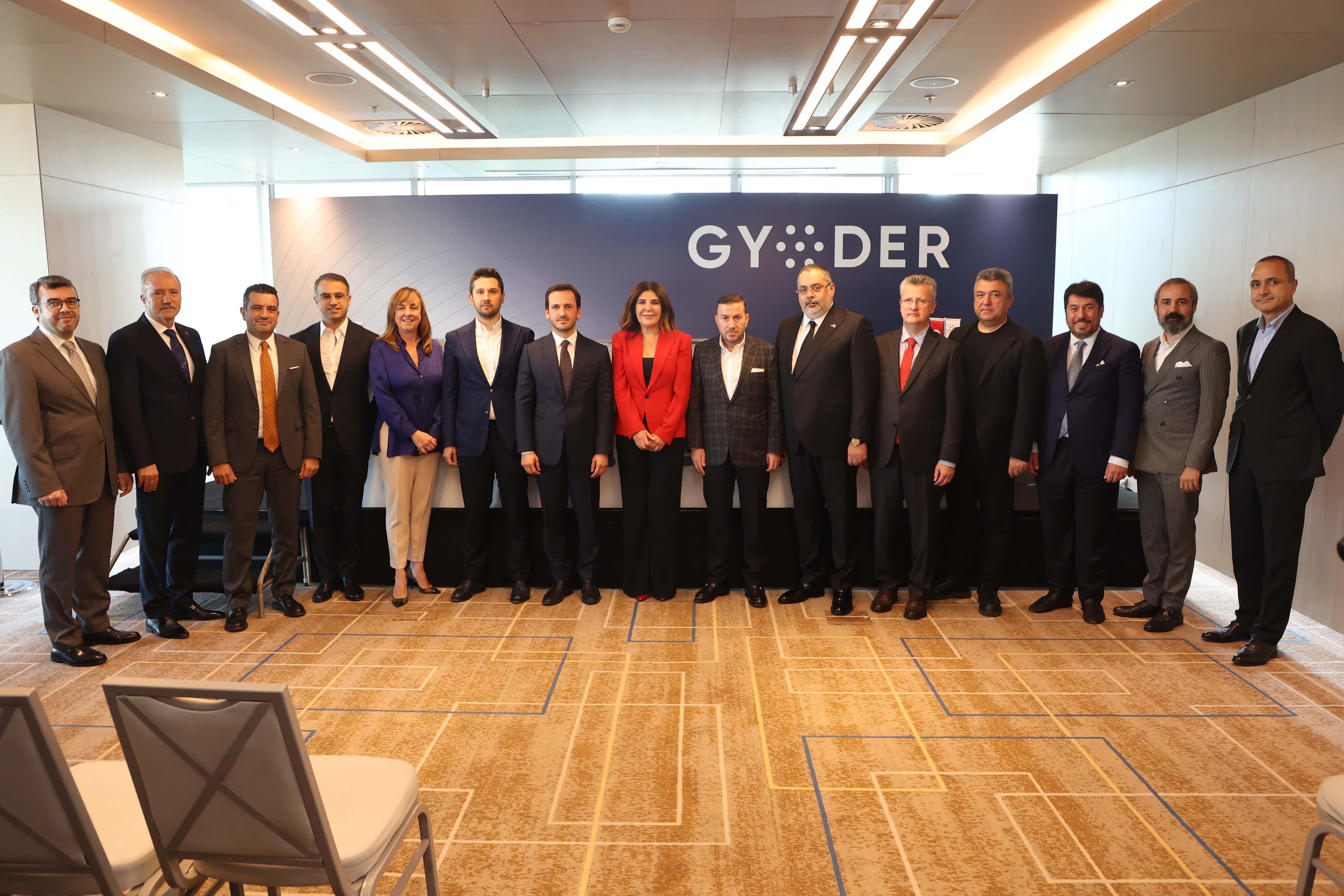 GYODER'de Bayrak Değişimi Basın Buluşması